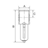 Riegler FU 893 actieve koolfilter "Futura"