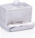 Merkloos / Sans marque Edco Wattenschijfjes organizer/opberger - 9 x 7 x 8 cm - marmer look