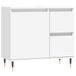 VidaXL Badkamerwastafel & wastafelkast Wit 650 mm x 330 mm x 600 mm
