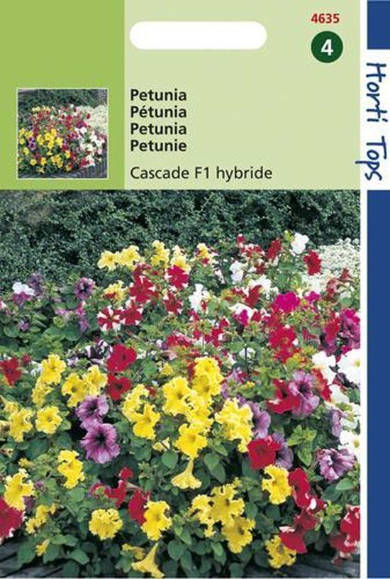 Hortitops Petunia Pendula Bloemzaad - Cascade - Gemengd