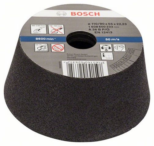 Bosch komschijf conisch - Metaal/Gietwerk - 90 mm - 110 mm - 55 mm - 1 stuk(s)
