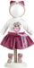 Llorens poppenkledingset 40cm met owl shirt, roze tutu en sokjes