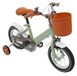 vélo enfant 12 pouces avec roues stabilisatrices et panier