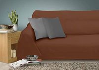 Miracle Home Caiman Multi-Purpose Quilt, 100% Katoen, Bruin, 220 x 260 cm
