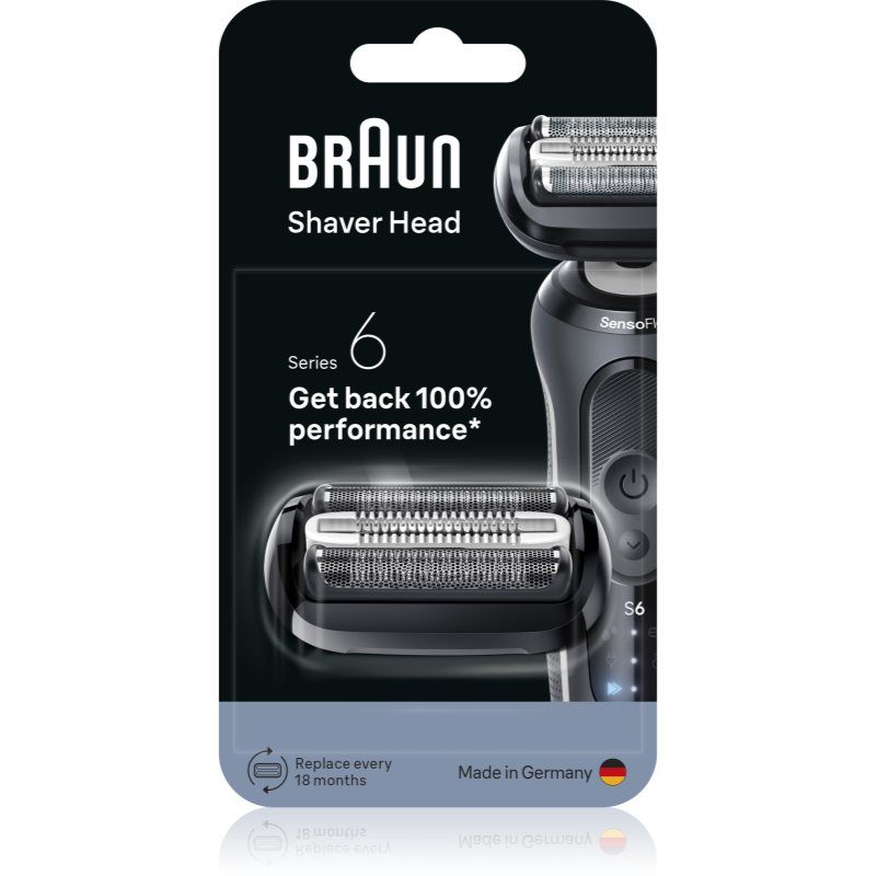 Braun Series 6 - 64B Elektrisch Scheerapparaat Vervangingskop