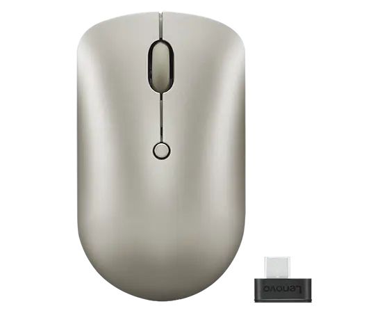 Lenovo 540 Draadloze Muis - 2400 DPI - USB-C - Zand