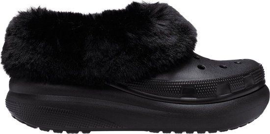 Crocs Furever Crush Instappers Zwart Maat 39/40 | Unisex