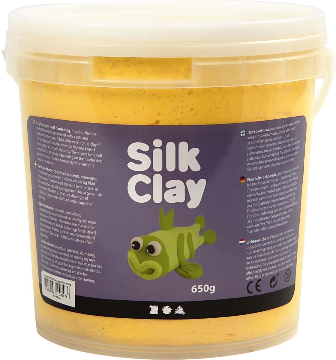 Silk Clay geel 650 gr