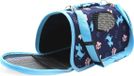 Merkloos Reistas van nylon voor kleine honden en katten, maat L (51 x 26 x 29 cm), blauw
