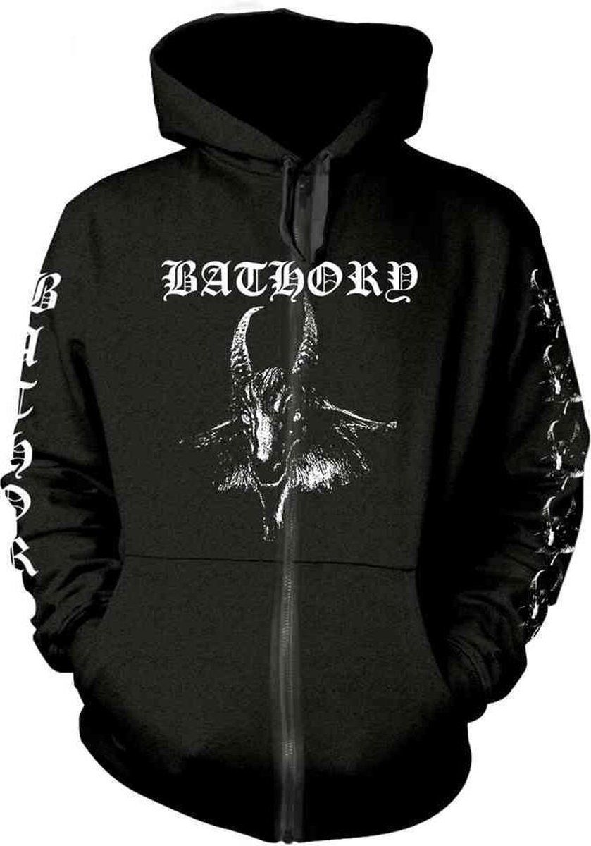 Plastic Head Bathory Vest met capuchon - Goat Zwart - L