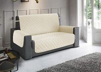 BIANCHERIAWEB Antislip bankhoes waterdicht gewatteerde keizerlijke python fauteuil crème