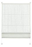 Gardinia Vouwgordijn met klemsteunen, transparant gordijn, alle montageonderdelen inbegrepen, EASYFIX-vouwgordijn met 2 geleiders, wit, 90 x 140 cm (BxH)