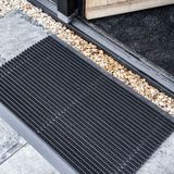 Hamat Outline Outdoor Door Mat - Pure Black - 60 x 90 cm
