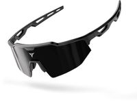 Breaking Limits Polariserende Sport Zonnebril - Fietsbril & Hardloopbril - UV400 Bescherming - Ultralicht - Zwart