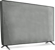 kwmobile TV-hoes voor 55 inch TV - Beschermhoes - Lichtgrijs