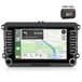Awesafe Carplay 2+32GB VW Golf 5 6, Passat B6 B7, Touran, Tiguan, Skoda Fabia, Seat Jetta