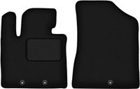 Wielganizator WLG-CARLUX Serie - Automatten Voor - Kia Sorento II FL SUV 2012-2014 - Zwart - Precisie Pasvorm