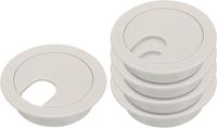KXIZ Precision Components Ltd. 5 pièces cache-boîte de câble de bureau en plastique 35 mm gris