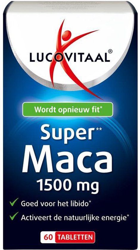 Lucovitaal Super Maca Tabletten 60TB