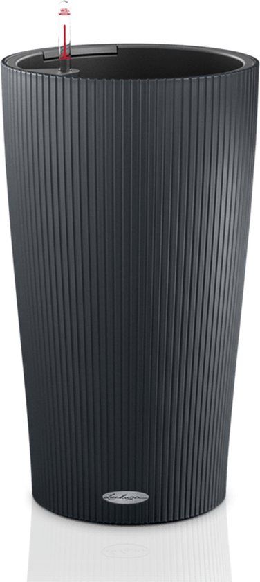 LECHUZA CILINDRO Color 23 - Plantenbak - leisteengrijs