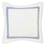Laura Ashley Mila Euro Sham, 26x26, Blauw
