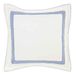 Laura Ashley Mila Euro Sham, 26x26, Blauw