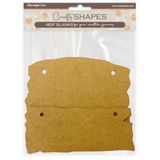 Stamperia Crafty Shapes - Hidden Grove Plates
