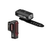Lezyne HECTO DRIVE 500XL / STRIP PAIR Achterlicht + voorlicht (set) LED Zwart