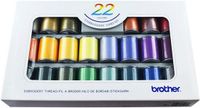 Brother borduurgarenset 22 stuks