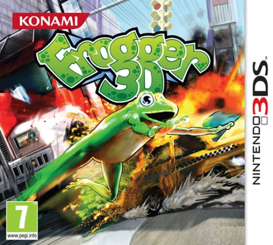 Konami Frogger 3D Nintendo 3DS