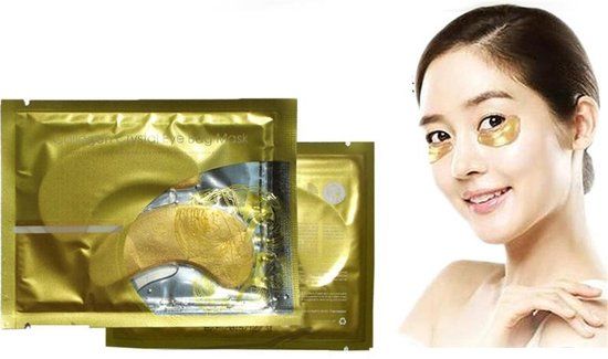 Merkloos / Sans marque Collageen Oogmasker - 10 Paar - Anti-rimpel - Verzorgend - Exfolierend