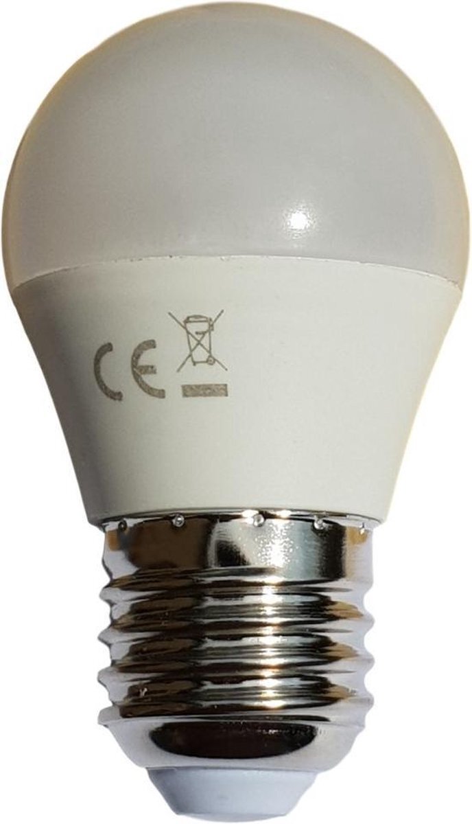 Aigostar G45 kogellamp | E27 LED lamp 6W=50W | daglichtwit 6400K