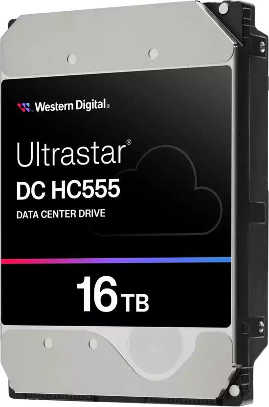 Western Digital Ultrastar DC HC555 16 TB 7200 RPM 512 MB 3.5" SAS3