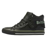 British Knights Roco Heren Sneakers Hoog Zwart Maat 46