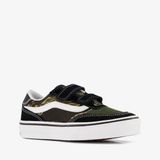 Vans Brooklyn LS sneakers zwart groen - Maat 33