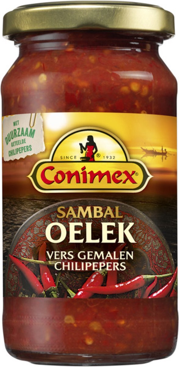 Conimex Sambal Oelek 750g Chilipeppers