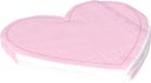 Givi Italia Feest servetten - 16x - roze - hart - 3 laags - 33x33cm