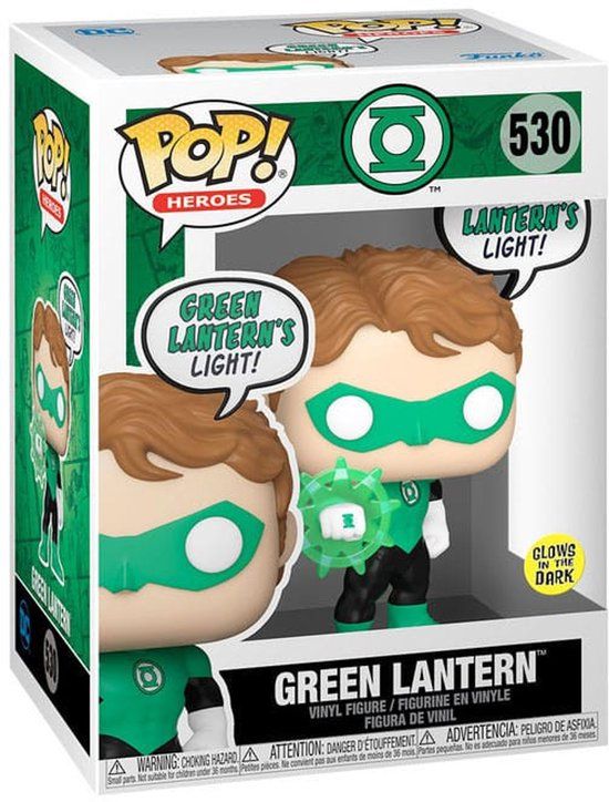 Funko POP! Heroes Vinyl Green Lantern (Beware) #530