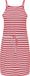 ONLY - ONLMAYA S/L TIE DRESS CS JRS OUTLET - Meisjes - Mini jurken - Wit - Katoen - Gestreept - Korte mouw - Lente/Zomer 2025
