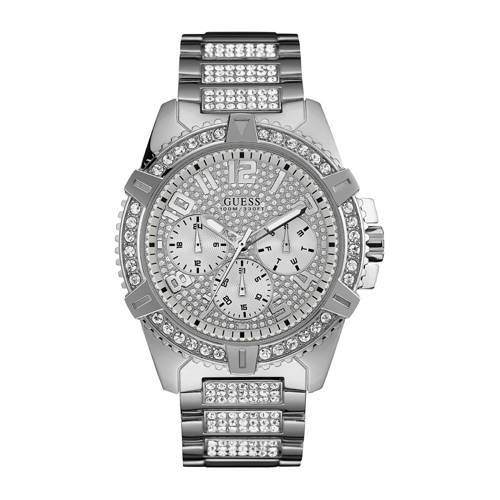 Guess horloge W0799G1 zilver Zilverkleurig