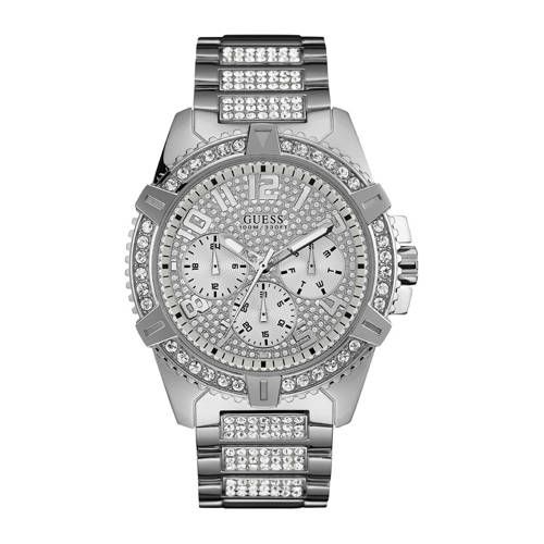 Guess horloge W0799G1 zilver Zilverkleurig