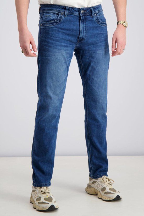Gabbiano - Atlantic Shift - Heren Regular Jeans - Mid Blue