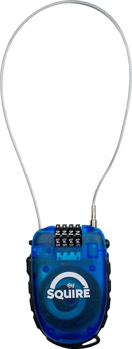 Squire Retrac Max - Blauw - Staal - Fietsslot