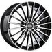 CARMANI 24 KARL noir poli 8.0Jx19 5x108 ET45