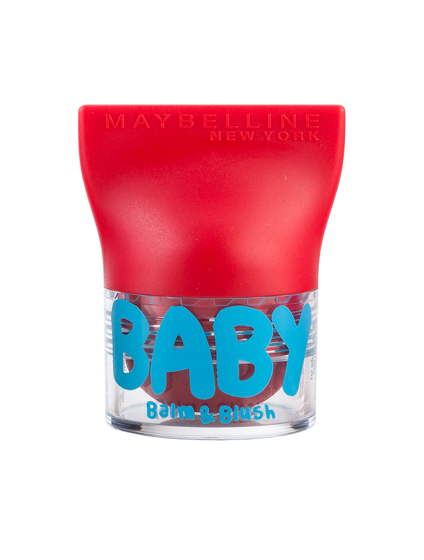 Maybelline Babylips Balm & Blush - 05 Booming Ruby - Roze - lipbalm & Blush in één