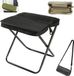 Impact Life Kruk opvouwbaar - Stoel draagbaar - Zitten outdoor - Ultralicht en compact - Tot 120 kg - Noir