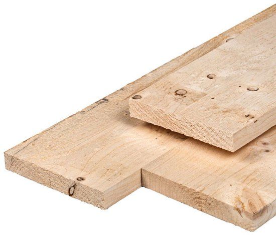 Merkloos Tuindeco Steigerplank Midden-Europees vuren 2,9x19,0x500 cm