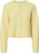PIECES - PCSILLY LS O-NECK KNIT CARDIGAN NOOS BC - Dames - Cardigans - L - Pale Banana
