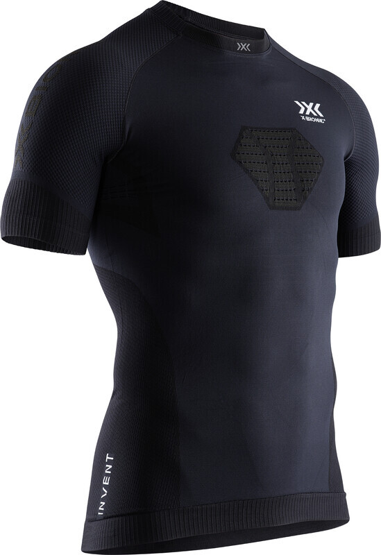 X-BIONIC Invent 4.0 Run Speed Hardloop T-shirt Heren, opal black/arctic white