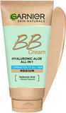 Garnier Hyaluronic Aloe All-In-1 BB Cream Hydraterende BB cream voor vette en gemengde huid Sienna 50ml